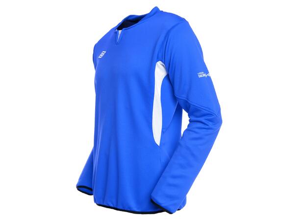 UMBRO Vision Tr Sweat jr Blå/Hvit 140 Teknisk treningsgenser for barn 